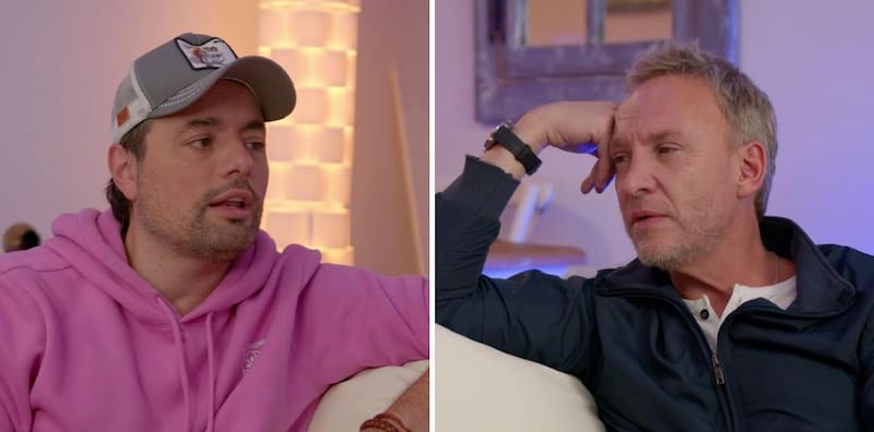 Daniel Valenzuela se sinceró con Martín Cárcamo. Créditos: Canal 13