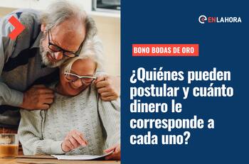 Bono Bodas de Oro: Requisitos y cómo postular al aporte de más de $400 mil