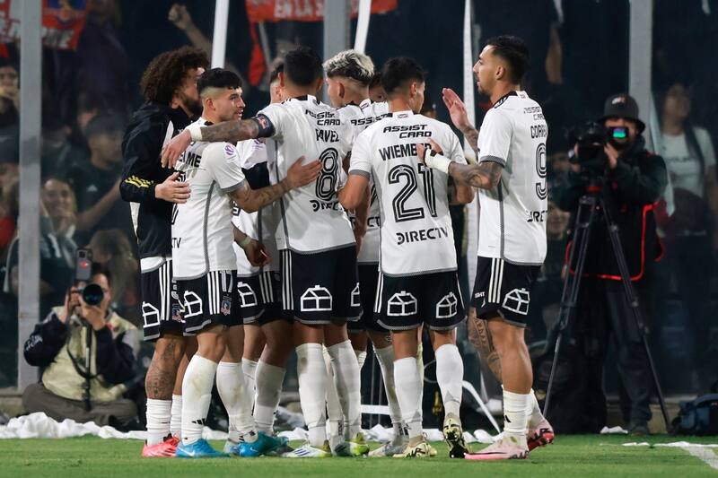 en el partido contra Cobresal por el Campeonato Nacional.