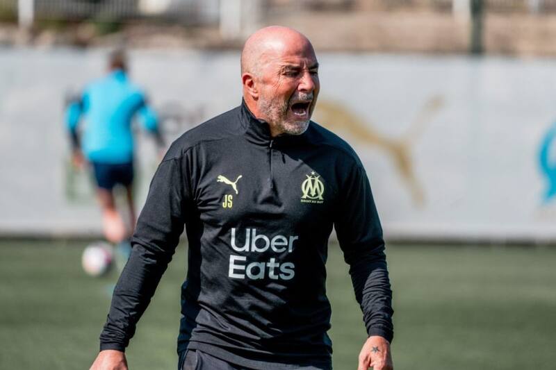 Jorge Sampaoli, en su época de entrenador de Olympique de Marsella. ¿Volverá a Francia?