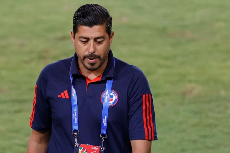, entrenador de La Roja Sub-20. Foto: Agencia Aton.