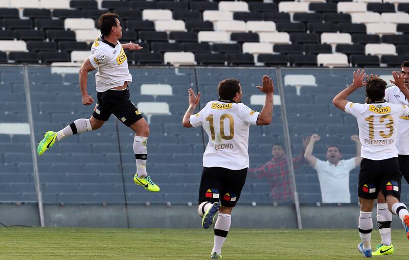 Colo Colo vs Calera en 2013. Foto: Aton.