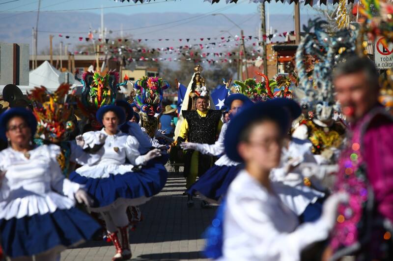 La Fiesta de La Tirana, una de las celebraciones más características de la Región de Tarapacá.