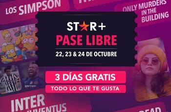 Películas, series y eventos deportivos: Cómo ver el pase libre de Star+ gratis este fin de semana
