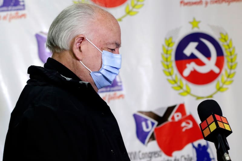 Desde 2005, Guillermo Teillier fue presidente del PC, cargo que ocupó tras el deceso de Gladys Marín.