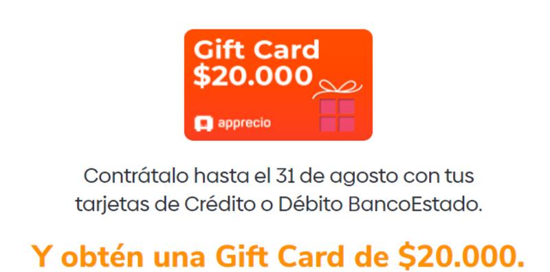 Este obsequio estará disponible hasta el 31 de agosto del presente año.