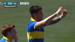 VIDEO | ¡Bombazo! El golazo de tiro libre de Brandon Cortés en el Superclásico ante River Plate