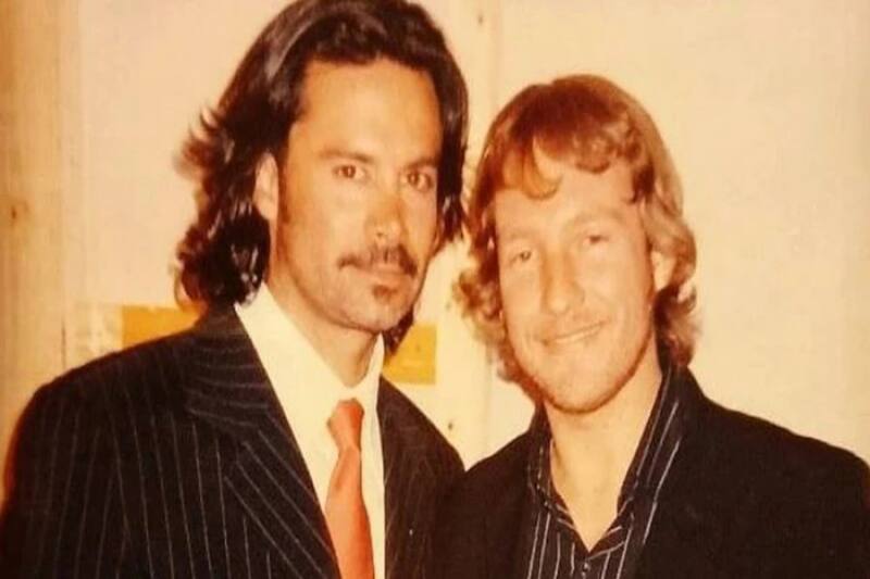 Martín Cárcamo y Felipe Camiroaga eran muy buenos amigos