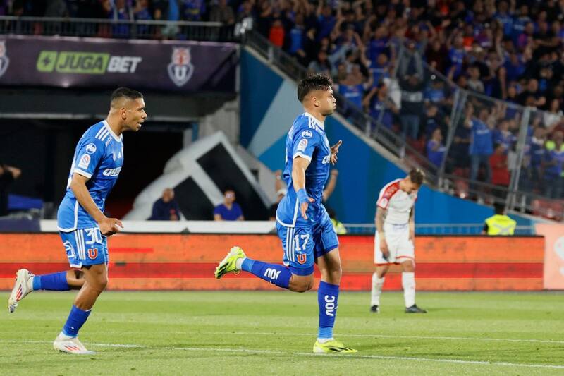 Hormazábal fue clave en el triunfo de la U. Foto: Agencia Aton.