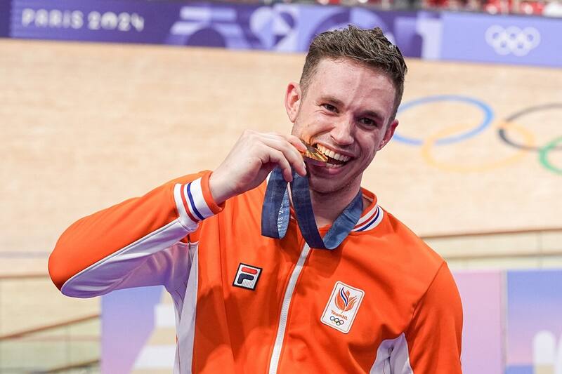 El neerlandés es el máximo medallista de la historia en Mundiales de Ciclismo de Pista. Foto: Instagram