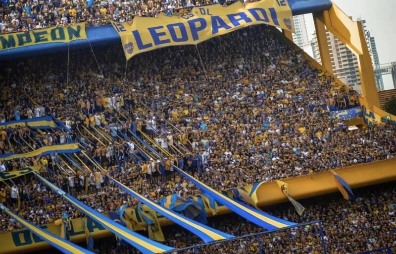 La hinchada de los Xeneizes no estará en el Claro Arena. Foto: @BocaJrs en Instagram.