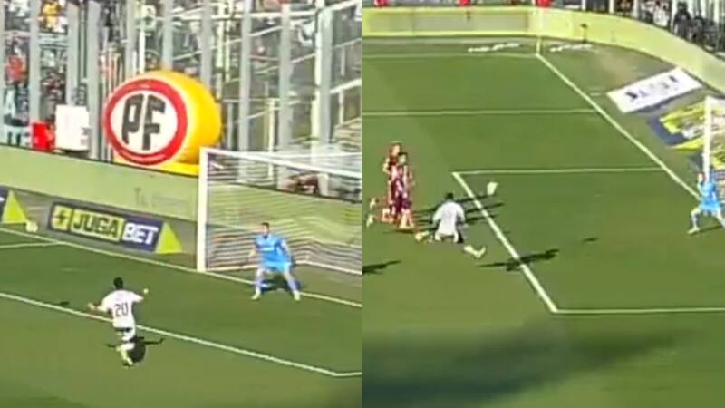 Solo frente al arco: el impresionante gol que se perdió Alexander Oroz ante La Serena