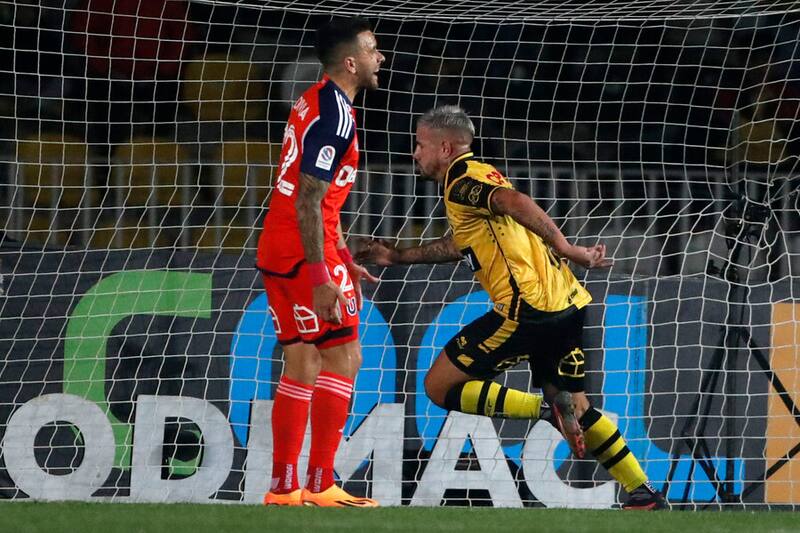 Rodrigo Holgado le ha marcó tres goles a la U en la temporada. Foto: Aton.