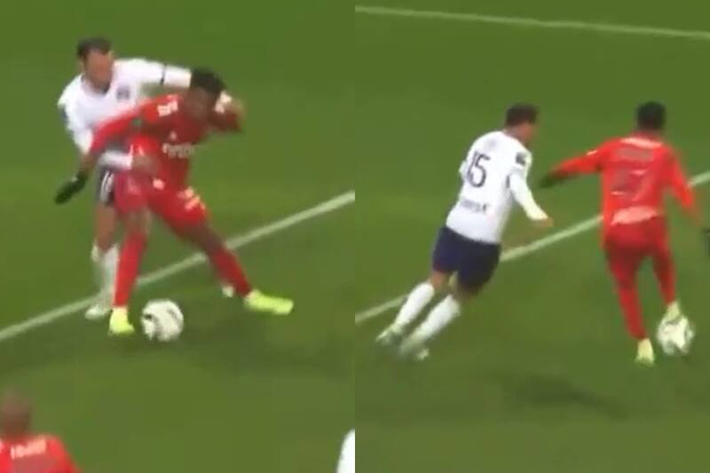 Gabriel Suazo cometió penal en Toulouse