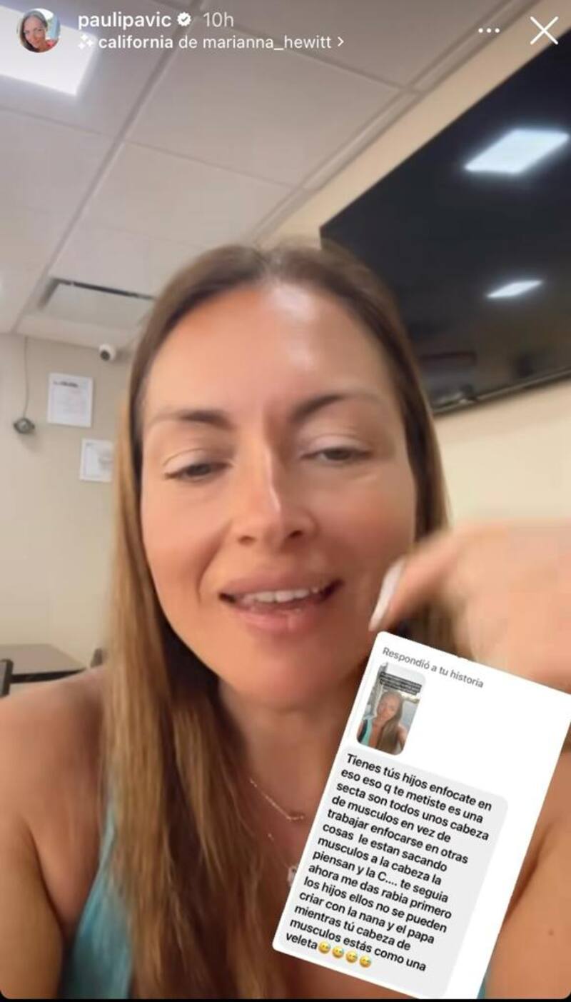 Paula Pavic responde críticas por nuevo estilo de vida