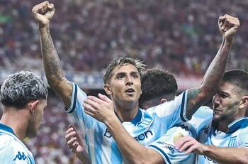 “Nos enamoraron”: Racing Club recibió esta gran visita en Chile a horas de enfrentar a Colo Colo