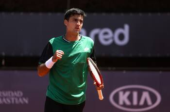 Tomás Barrios avanzó en el Challenger de Zagreb con el mejor triunfo de su carrera