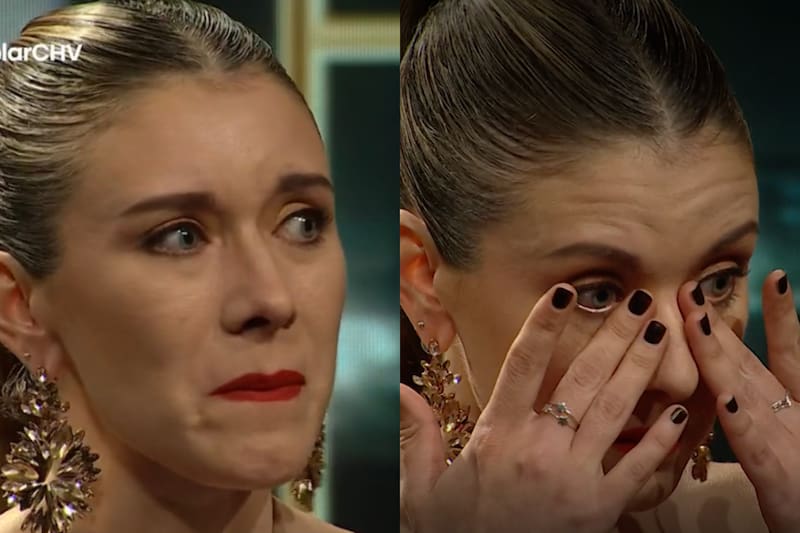 La comunicadora rompió en llanto al hablar de la polémica de Francisco Kaminski.