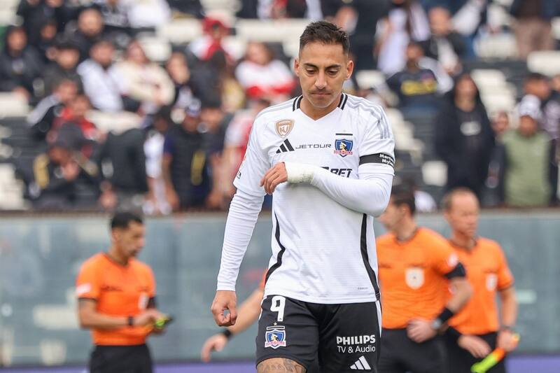 Javier Correa no estará frente a Everton. Foto: Felipe Escobedo.