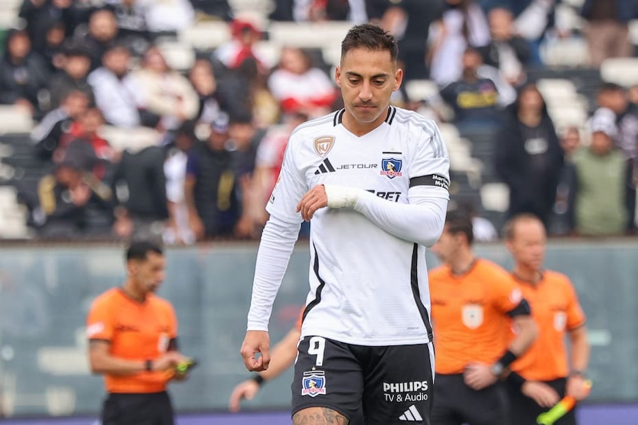 Javier Correa no estará frente a Everton. Foto: Felipe Escobedo.