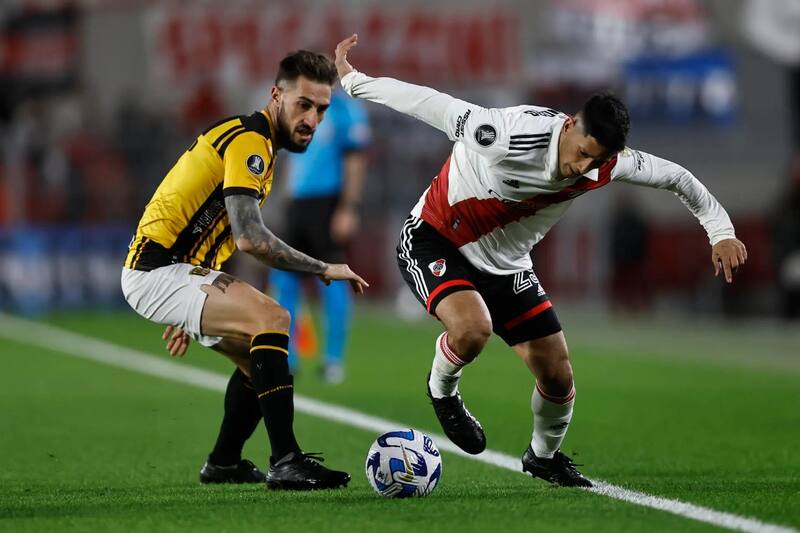 Rodrigo Aliendro, mediocampista de River Plate.