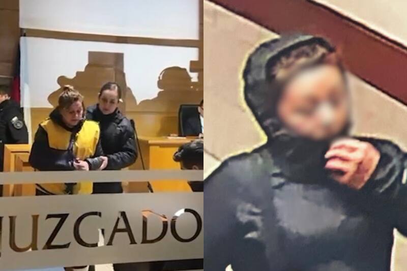 La acusada, Paola Navarrete Riquelme, sustrajo a la menor de cinco días desde el centro médico el pasado 23 de julio. (Créditos: X).