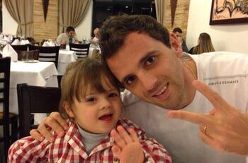 La travesura del hijo de Walter Montillo enviando mensajes a Messi y Suárez por Instagram