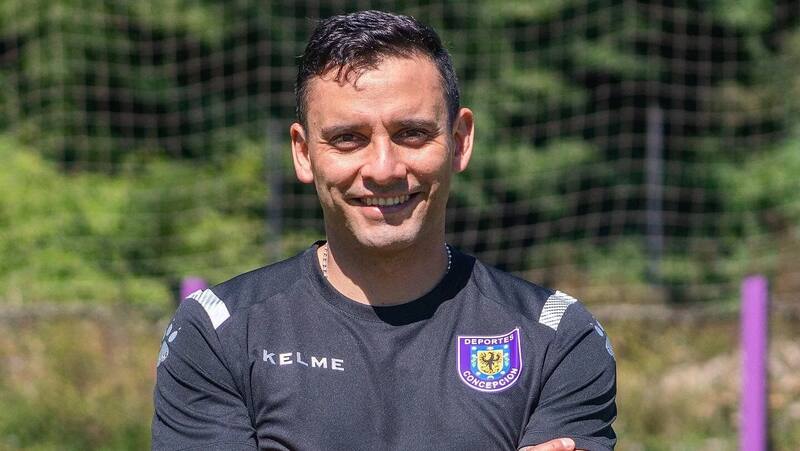 Felipe Cornejo actual entrenador de Deportes Concepción. Foto: Sabes.cl
