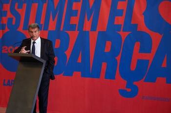 Joan Laporta "encara" al Real Madrid previo a elección de Barcelona
