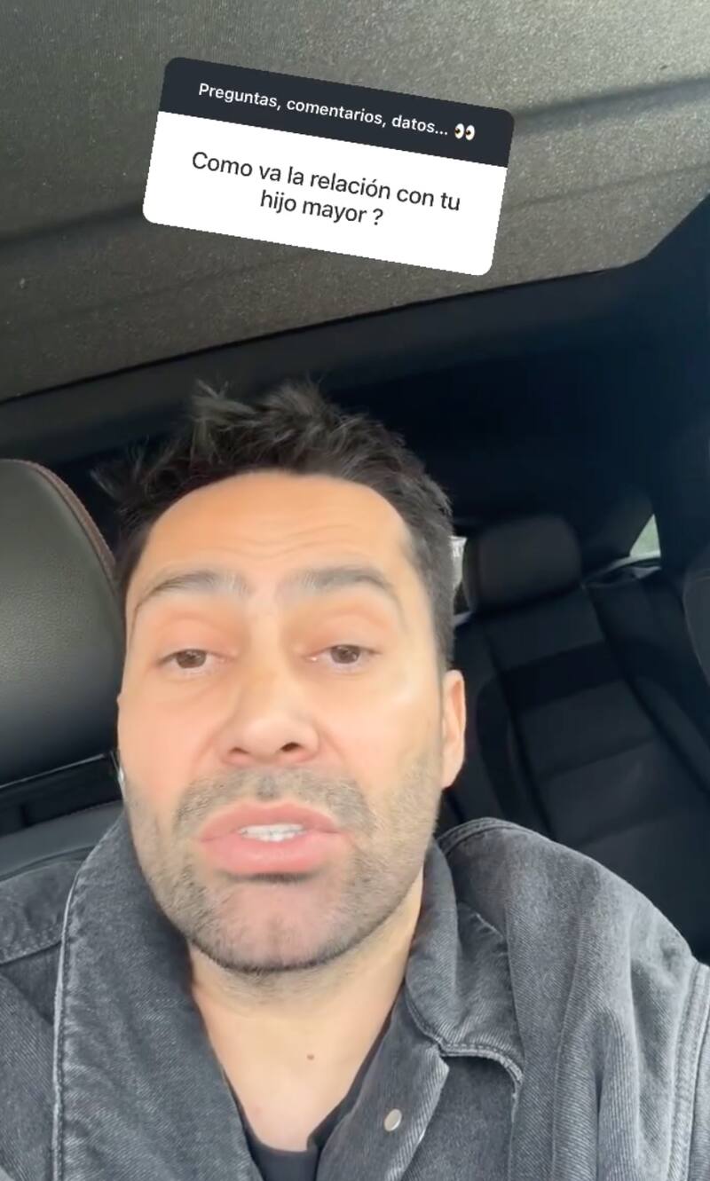 Luis Jiménez habló de su actual relación con Diego Jiménez, su hijo.