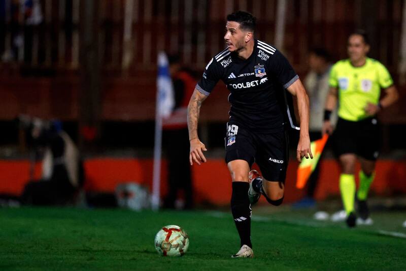 Gonzalo Castellani tendrá su primera titularidad en Colo Colo. Foto: Agencia Aton.
