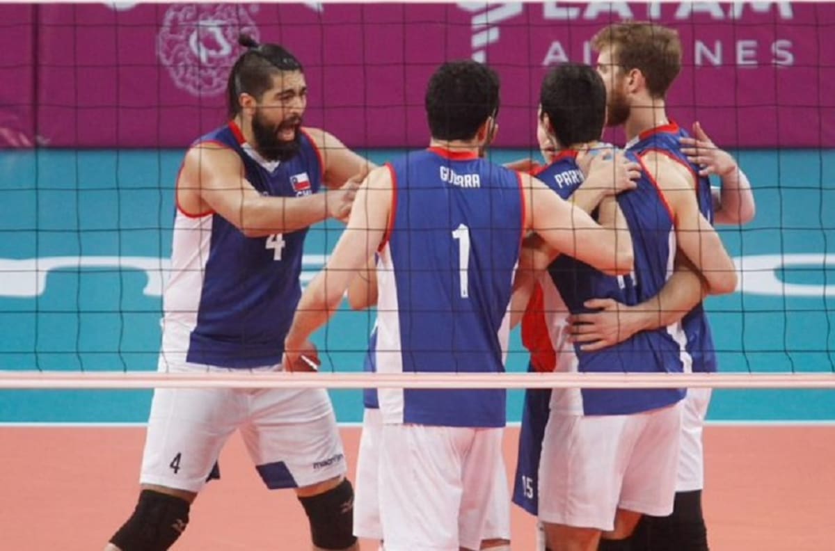 Chile venció a México en el voleibol sala y se metió en semis de Lima 2019