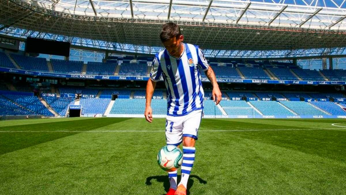Así fue presentado David Silva en la Real Sociedad antes de dar positivo por covid