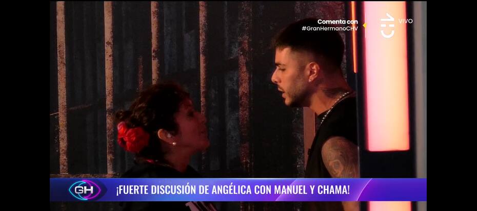 Esto está pasando en "Gran Hermano" en vivo.