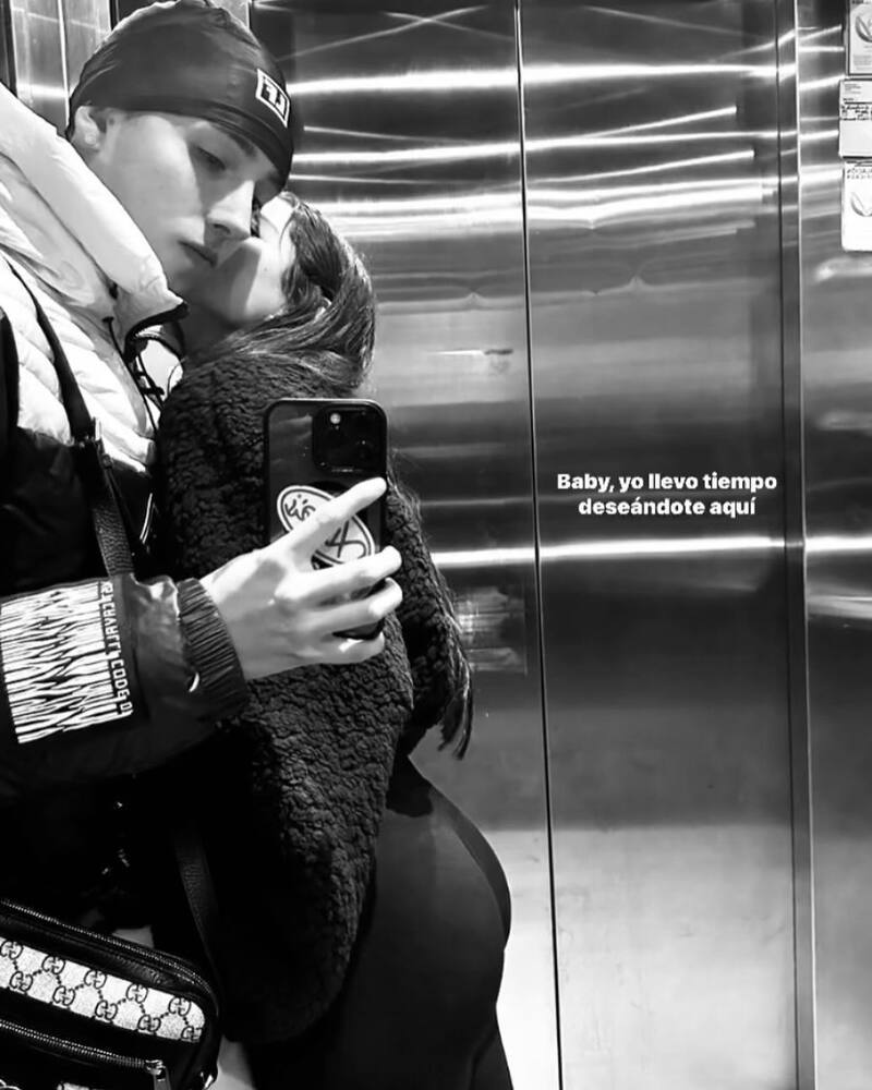 Pailita compartió una romántica foto por redes sociales.