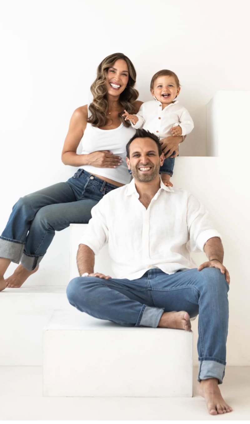 La animadora confirmó su segundo embarazo.