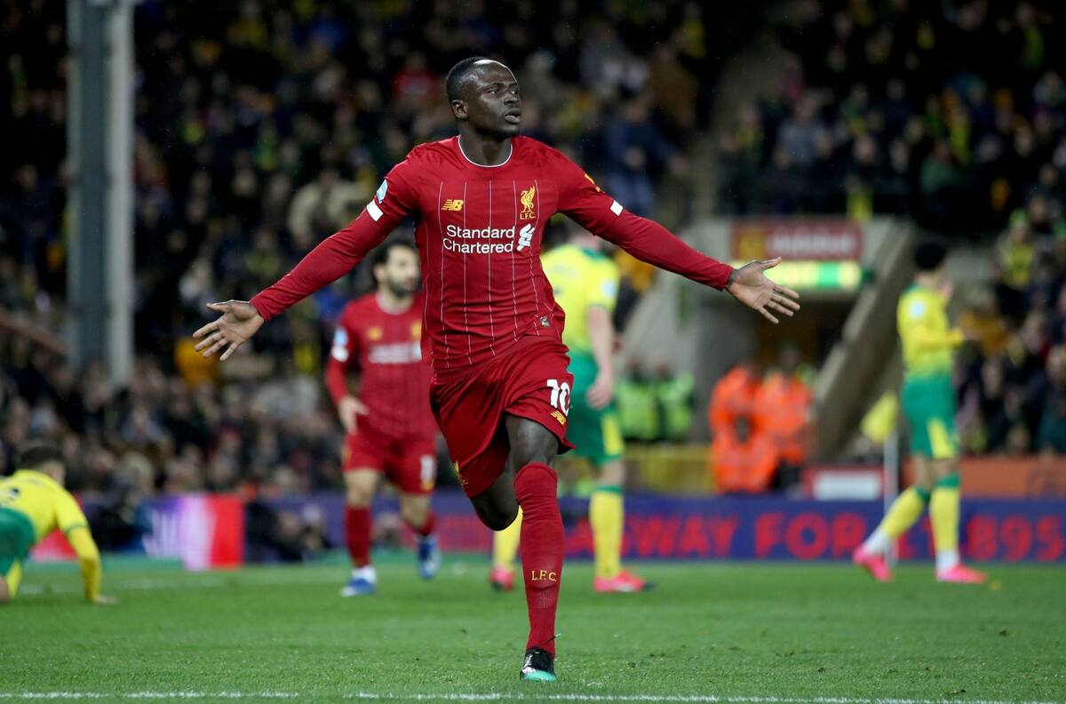Sadio Mané anotó este golazo para darle la victoria al Liverpool ante el West Ham