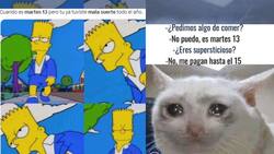 Martes 13, mala suerte: los mejores memes que se han tomado las redes sociales