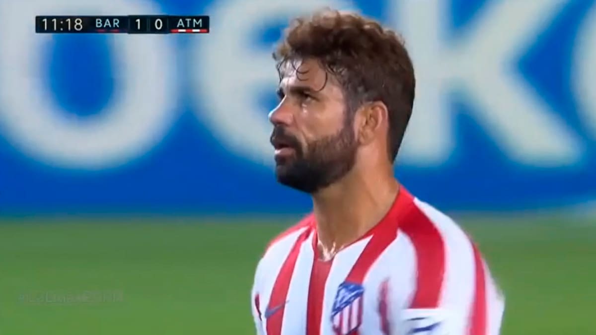 El autogol de Diego Costa que significó la apertura de la cuenta para Barcelona