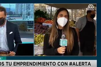 El futbolero exabrupto durante despacho en vivo que sacó risas en bloque matinal de Meganoticias con Rodrigo Sepúlveda