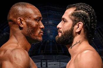 Intenso careo de Kamaru Usman y Jorge Masvidal en el pesaje