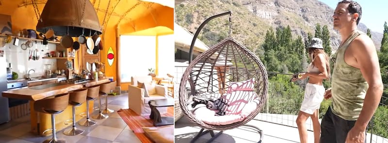 Pangal Andrade mostró su casa en "Sin Editar". Créditos: Pantallazo YouTube