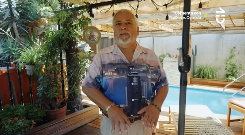 Mario Mezza mostró el lugar donde se llevará a cabo el cocktail.