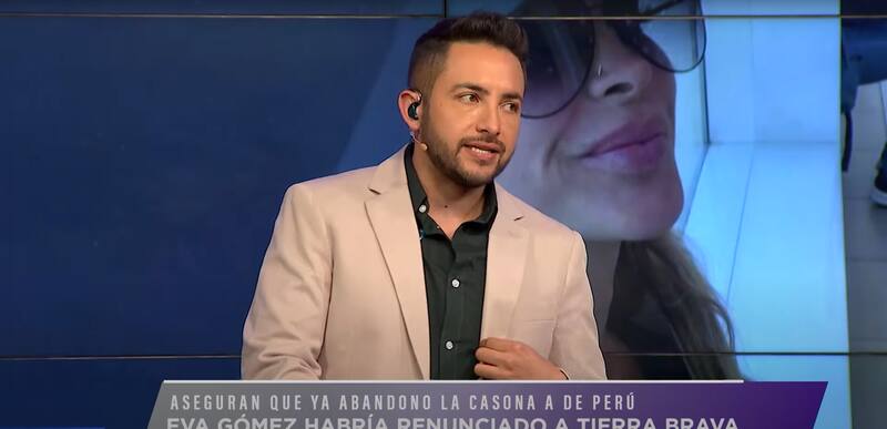 En “Zona de Estrellas”, Hugo Valencia reveló las razones de por qué Eva Gómez habría tirado la toalla y renunciado definitivamente a “Tierra Brava”.