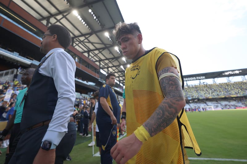 Auckland City - Boca Juniors. Foto: EFE