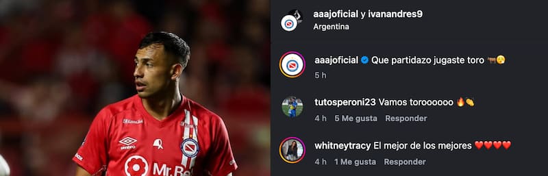 El delantero y un nuevo apodo.