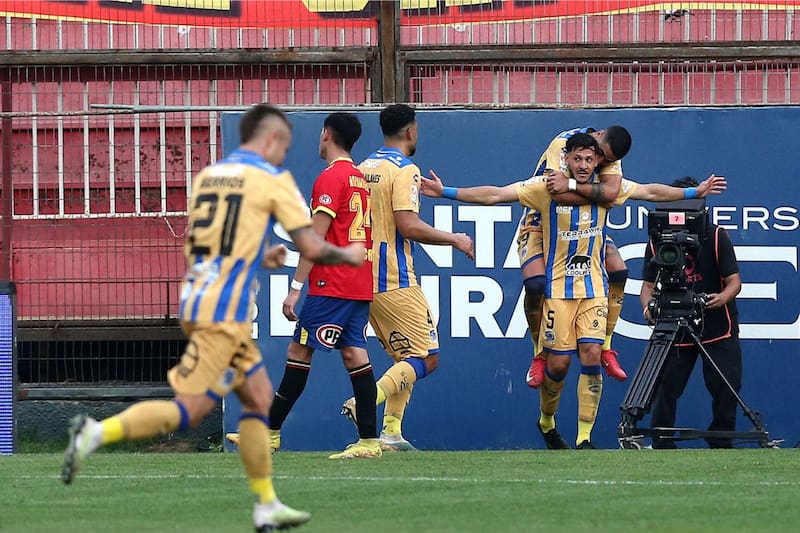 goleó a Unión Española y lo mandó a zona de descenso. Foto: Agencia Aton.