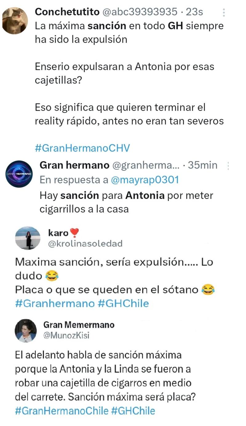 Reacciones de los seguidores en redes sociales. Créditos: X