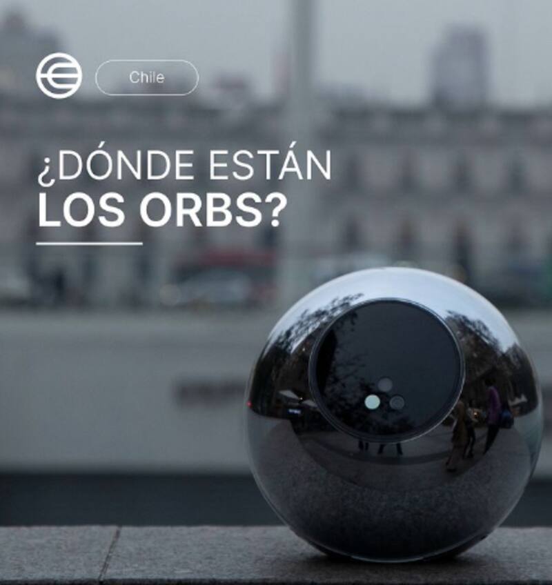 Con este objeto se realiza el escaneo del iris de las persona.