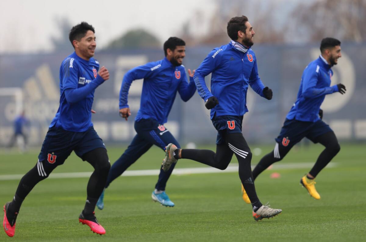Universidad de Chile comenzó una nueva semana de entrenamientos en Fase 2
